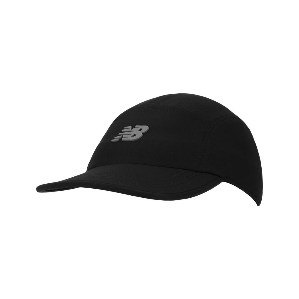 New Balance Unisex Performance Adjustable Perfect for UV Unisex Black 5-Panel Cap, Size, Sports, Summer, Protection, Breathable, Quick-Drying,
