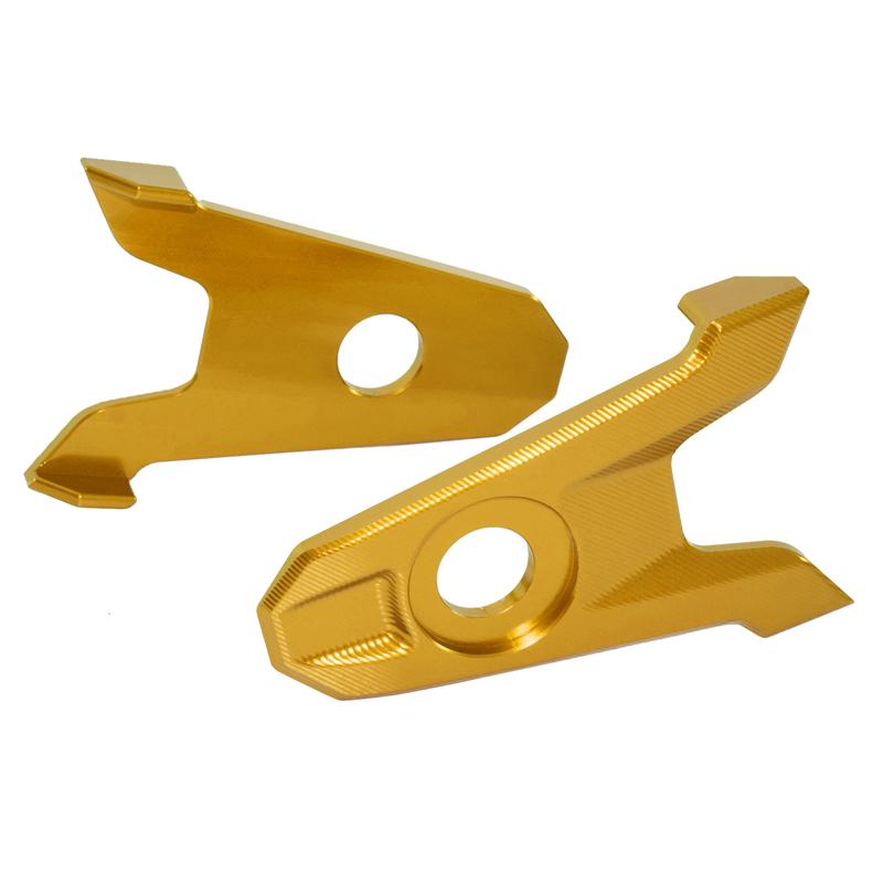 Motorbike Rear Fork Axle Chain Adjuster Decoration Block For Kawasaki Z800 Z 800 2013 2014 2015 2016 2017 2018 2019
