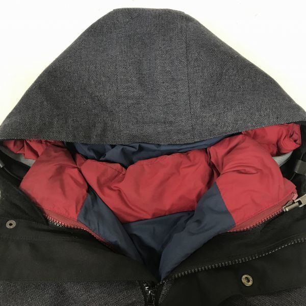 J.Ferry 2-Way High Ratio 70% Down Liner Hoodie Blouson Outer Jacket / 48 / L / Gray / Mods Coat