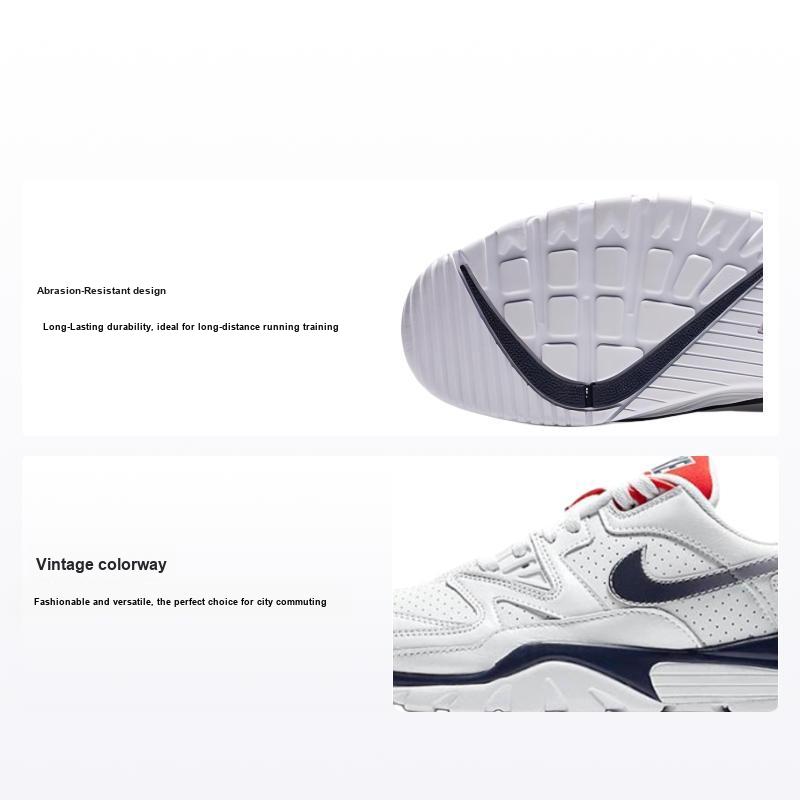 Nike Scarpe da Ginnastica da Uomo Air Cross Trainer 3 Low USA Bianco Blu Notte CN0924-100
