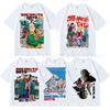 T-shirt Anime SAKAMOTO DAYS Taro Sakamoto Shin Asakura Lu Shaotang Impression Cartoon T-shirt Unisexe Femme Coton Manches Courtes Hauts