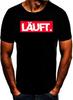 Men's Running Work Or Party Or Casual Fun Slogan T Shirt Graffiti Pullover T Shirts Black