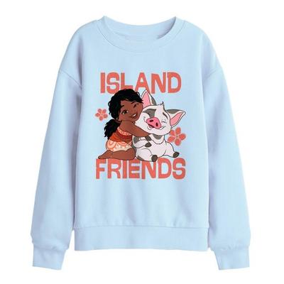 Moana 2 Childrens/Kids Island Friends Simea & Pua Sweatshirt