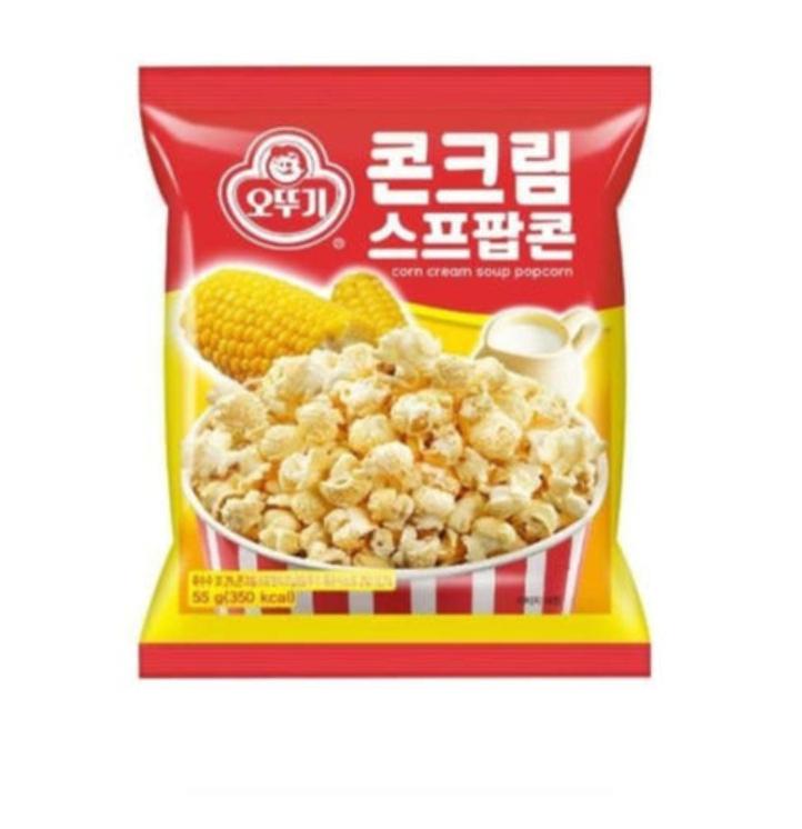Ottogi Corn Cream Soup Popcorn 55g