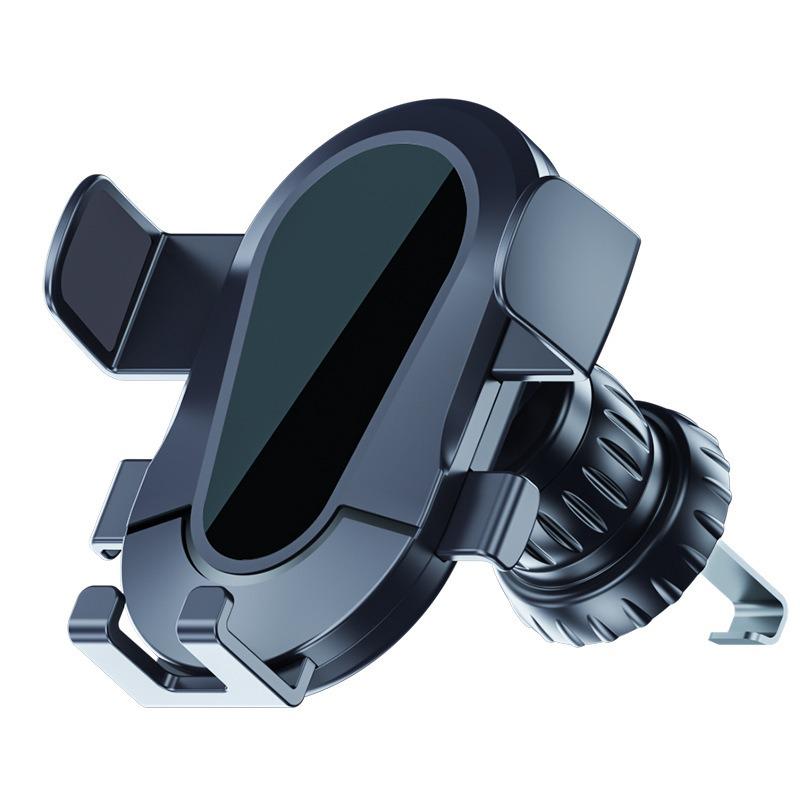 Rotatable Shake-Proof Car Phone Holder with Air Vent Clip and Spiral Hook