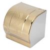 Toilet Paper Holder Golden Stainless Steel Waterproof Bathroom Roll Paper Rack for Bathroom