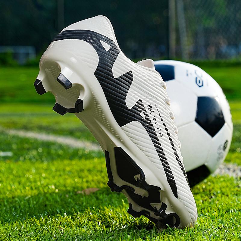 Men Football Boots Outdoor Society Soccer Shoes TF/FG Women Cleats Original Resistant Turf Football Shoes High Quality Sneakers