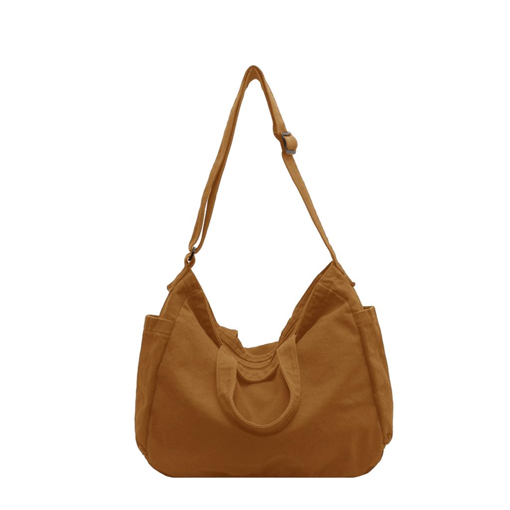 Japanese Style Canvas Shoulder Bag for Women and Men Vintage Crossbody Bags Satchel