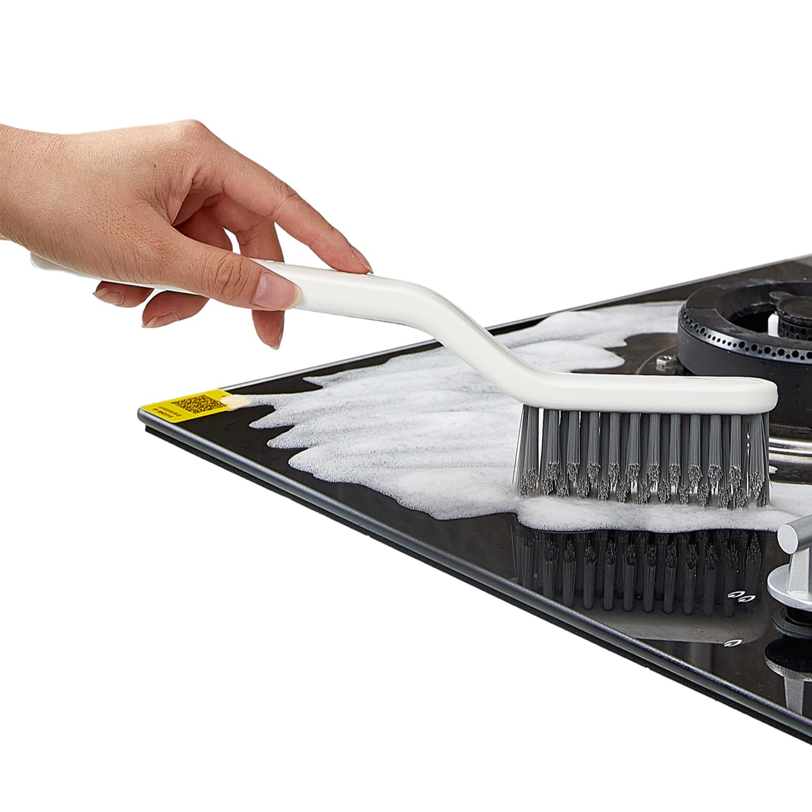 

ZASA Чистка ванны Окно и щель Окно Ванная комната Поставляется с пинцетом для крышки ванны Окно балкона Чистка пола Окно Слив Окно Щетка, Щетка, белый