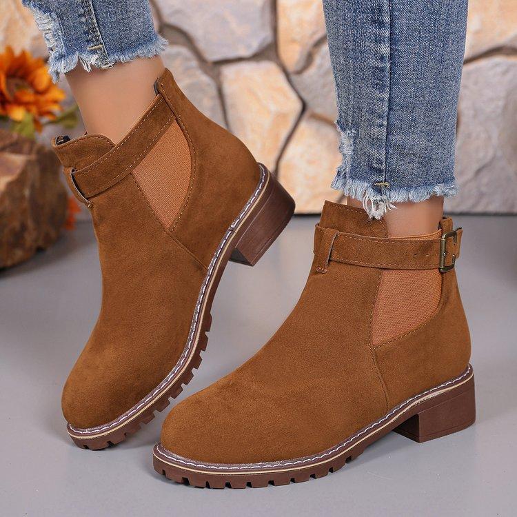 

Fashion Women s Shoes High Quality Belt Buckle Women s Boots Fashion Plus Size Modern Boots Women Hot Sale Round Toe Naked Boots 36 верблюд