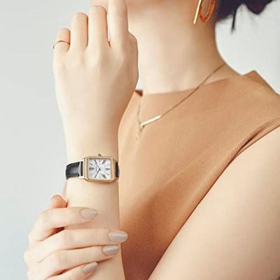 Seiko Watch LUKIA SSVW212 Ladies Wristwatch Made Japan Solar Radio-Controlled Date Calendar Equipped Grow Series Lady Gold Sapphire Glass Stainless 10