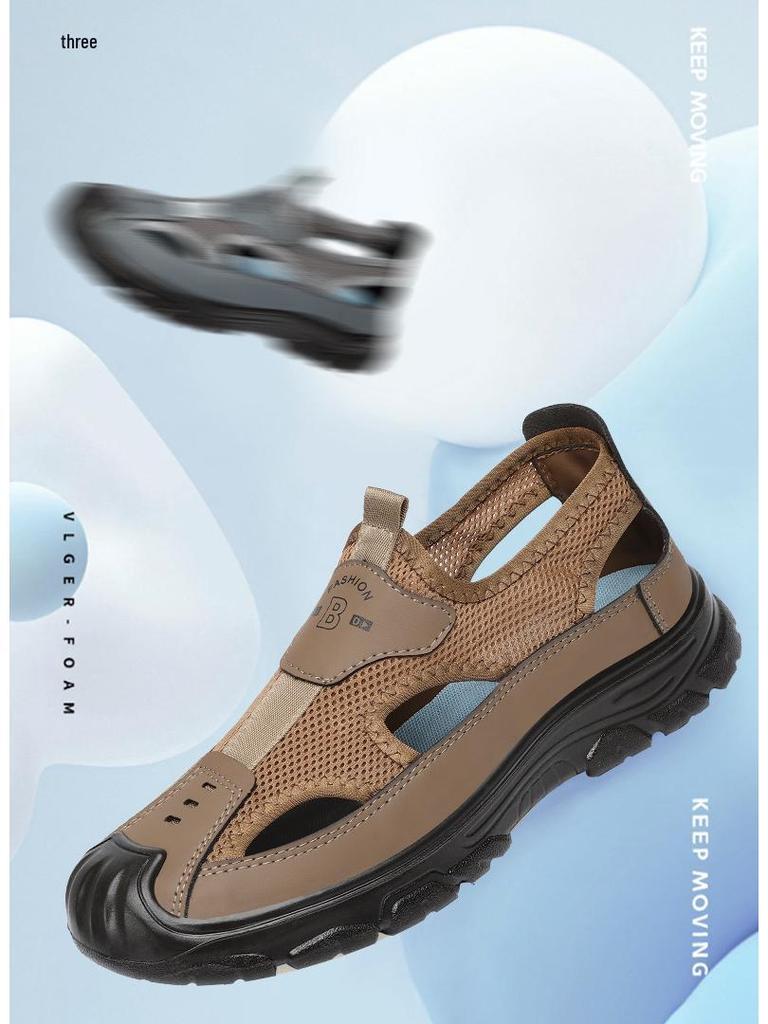 Men's Summer Sandals: Lightweight Outdoor Beach and Hiking Water Shoes