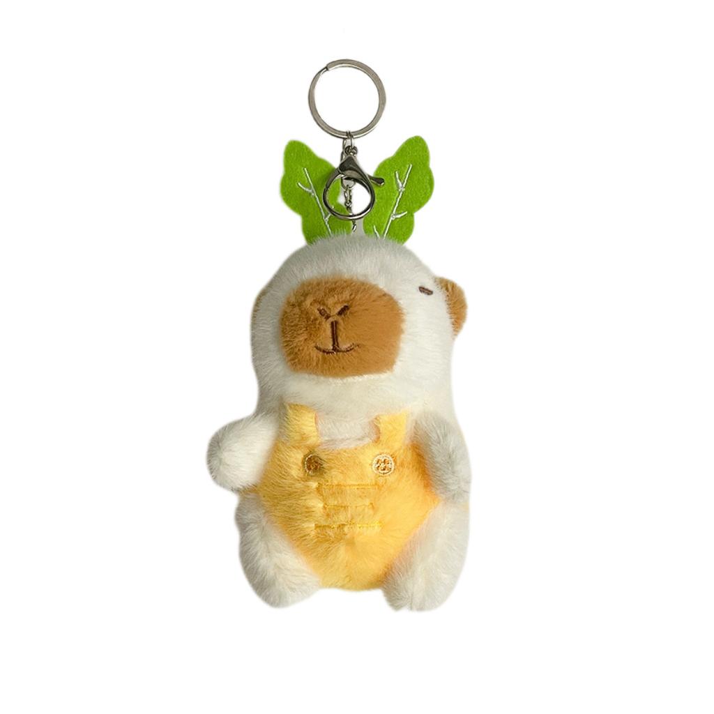 Creative Carrot Kapibala Plush Doll Capybara Toy Grab Machine Doll Sprinkle Gift Children's Doll Pendant
