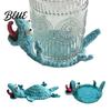 Accessorio per Scrivania Kit Uncinetto Fai da Te Lucertola Sottobicchiere Lavorazione a Maglia a Mano Animali Artigianato Decorativo Tazza da Bevanda Tazza da Caffè Sottobicchiere per Adulti Maglia per Principianti