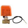 DN15 Motorized Brass Ball Valve 2?Way Electrical Valve 2?Wire Ball Valve AC220V