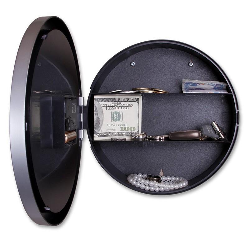 Creative Wall Clock Safe: Hidden Jewelry and Money Storage for Living Room