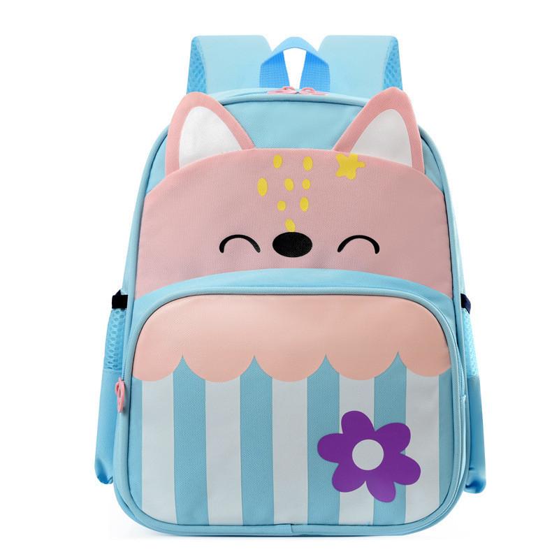 Cute And Lightweight Kids Backpack For Kindergarten Boys And Girls With Animal Print