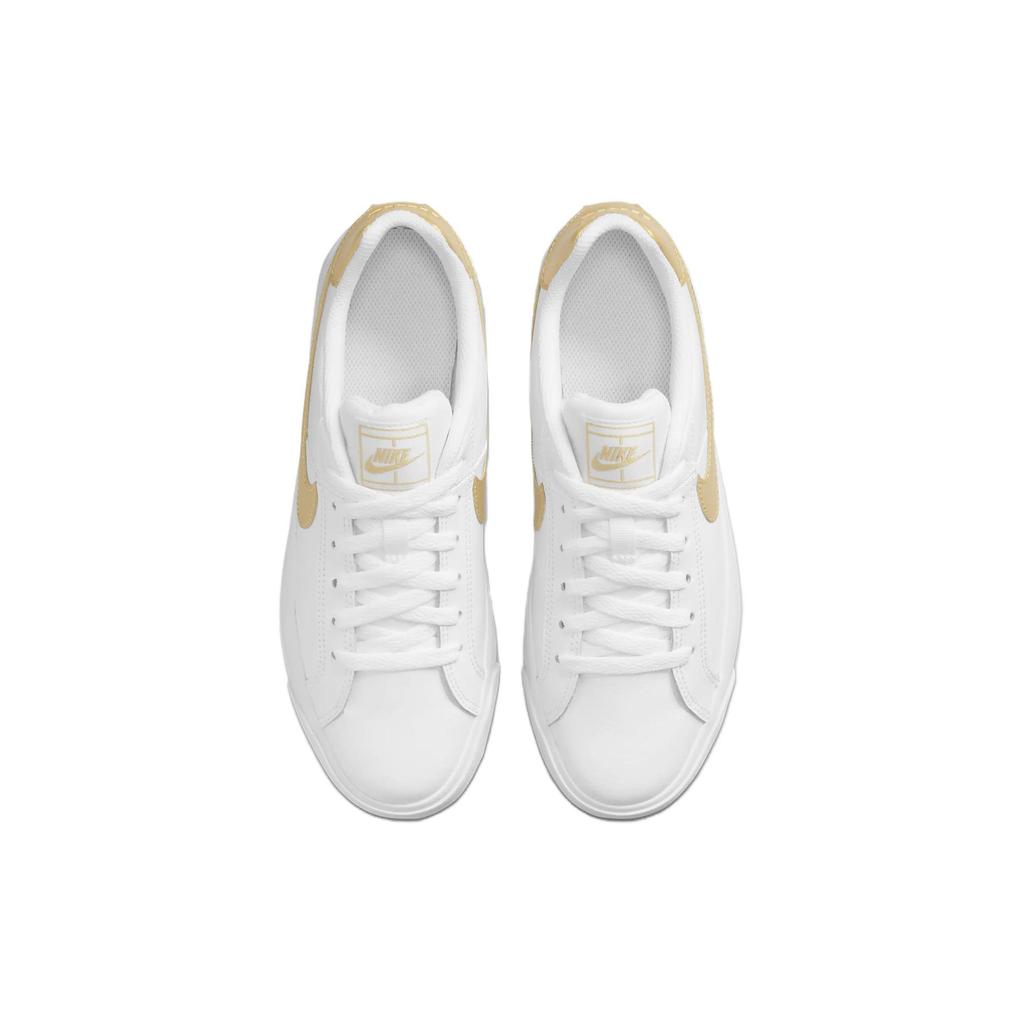 Nike Court Royale AC Weiß Metallic Gold Damen Sneakers AO2810-109