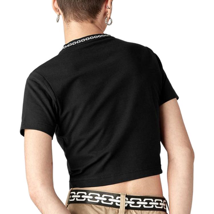 Dickies X Lurking Class Letter Print Casual Work Style Short Sleeve T-Shirt Women T-Shirts Black DK012472