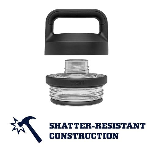 Yeti Rambler 18oz Vacuum Insulated Stainless Steel Bottle with Chug Cap, Rescue Red