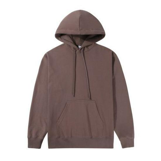 Bluza z bawełny szczotkowanej z pętelką 370g, Logo na zamówienie, Styl amerykański, Luźny krój, Długi rękaw, Wyprzedaż jesienno-zimowa.