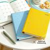 Embossed Cover 2027 English Planner Notebook Pen Holder Monthly Planner New Diary Notebook