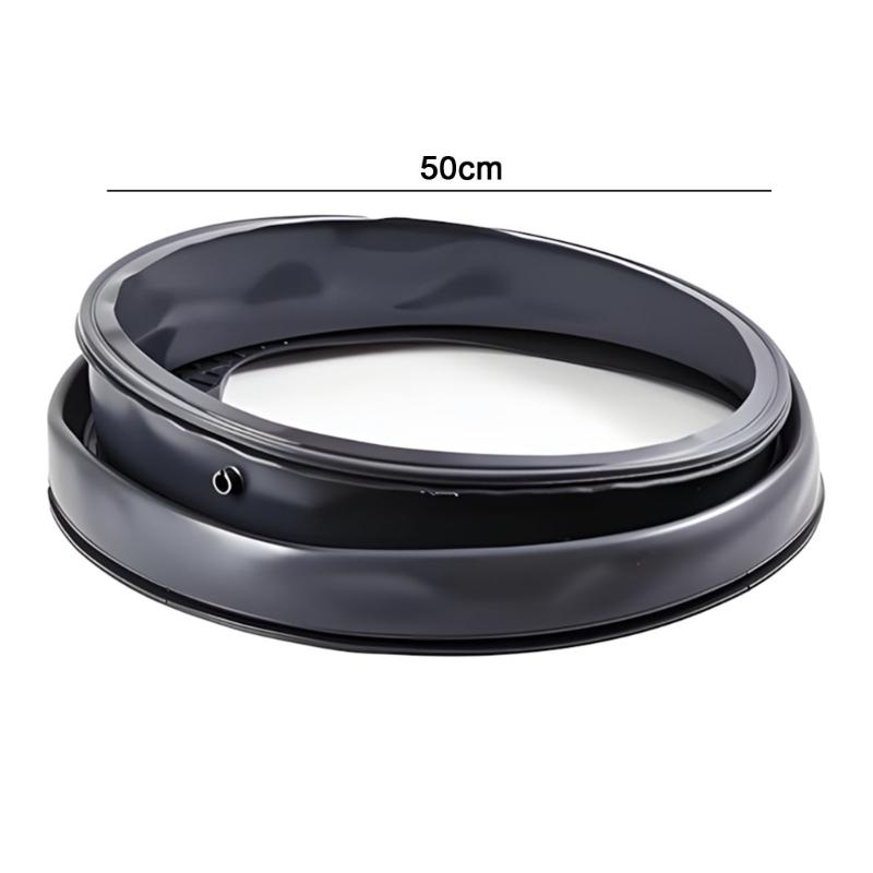 Rubber Washer Door Gasket Replacement WH08X10064, Molded Front-Load Washing Machine Seal That Helps Contain Wash Water Around the Door Opening