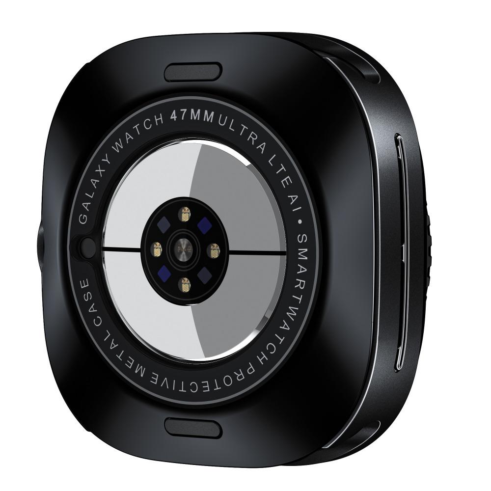 Luxury Metal Case for Samsung Galaxy Watch Ultra2 2025 Protective Case Aluminium Alloy Bumper Shell for Galaxy Watch Ultra 47mm