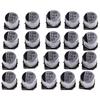 20 Pcs Smd Electrolytic Capacitors With Specifications Of 6*5 Mm 16V 100Uf