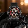 1 PC Casual Sports Men's Premium Quartz Watch, Round Dial, Classic Fashion, Perfect Gift for Family/Friends, Suitable for