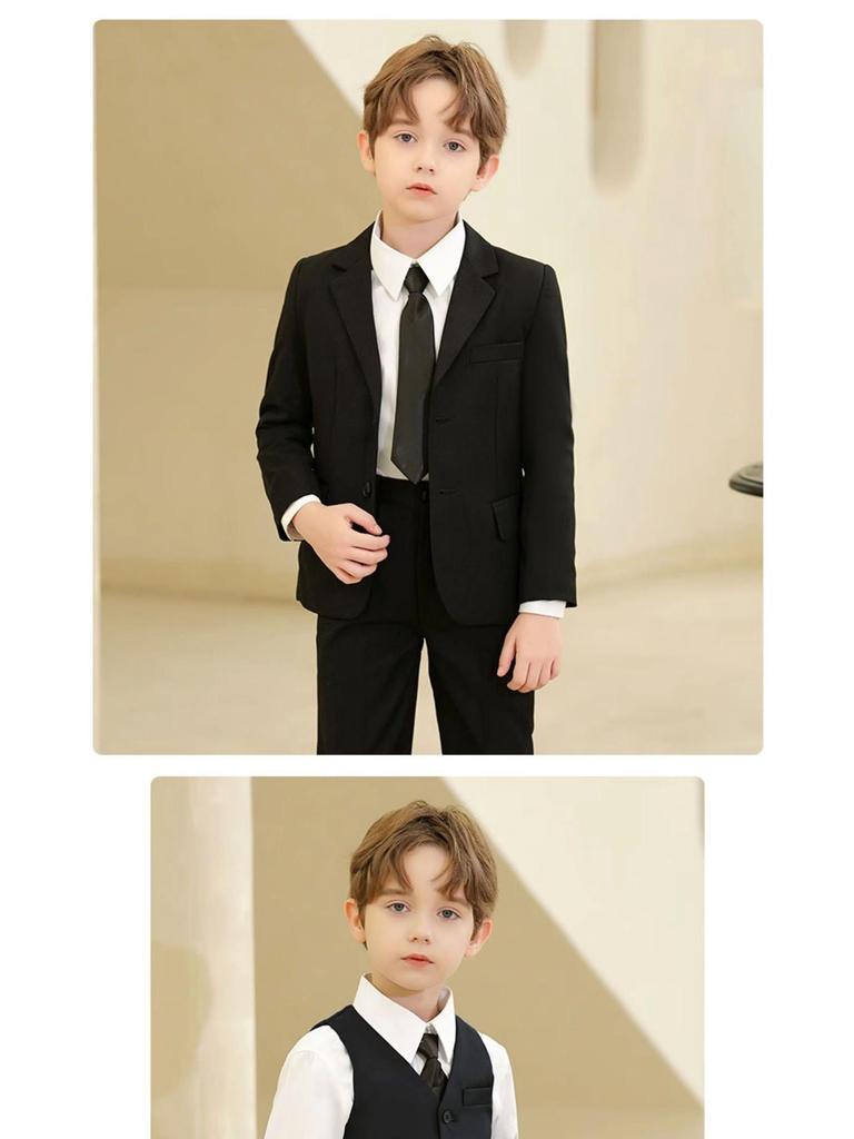 2025 Chlapecká smokingová souprava pro klavírní vystoupení a formální události
