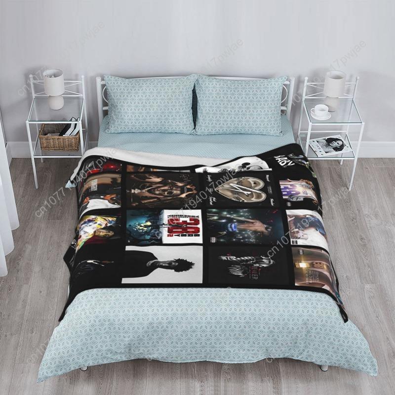 

Youngboy Blanket Album Cover for Fans Warm Cozy Flannel Blankets Throw Merch for Home Decor Bed Sofa Living Custom blankets 75cmx90cm