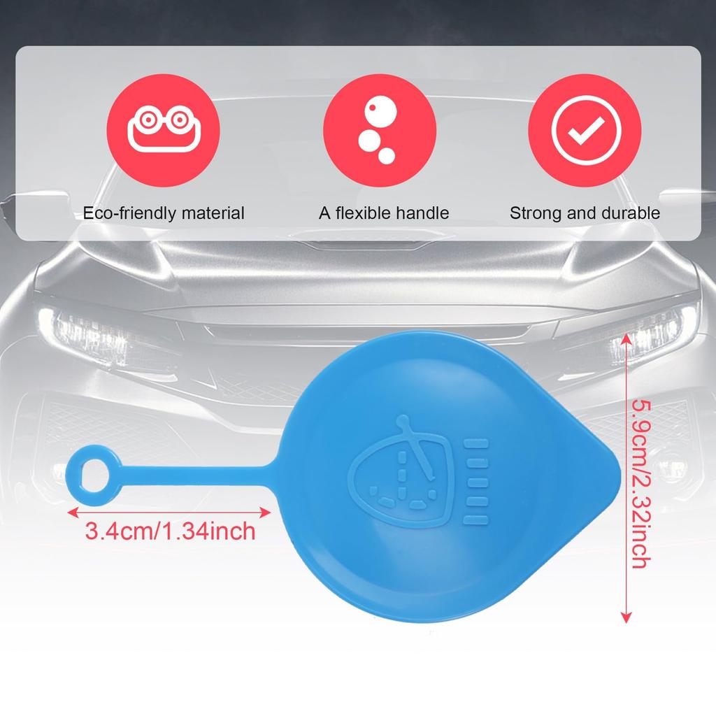 Klaxib Windshield Wiper Washer Fluid Reservoir Tank Cap for CITY CRX FIT, 38513SB0961 38513-SB0-961