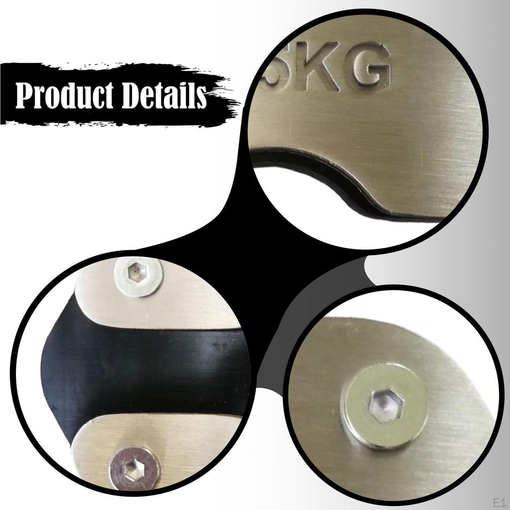 Gewichtsscheibe Professionell für Kettlebells Platzsparendes Training Einfach anzubringen Fitnesszubehör