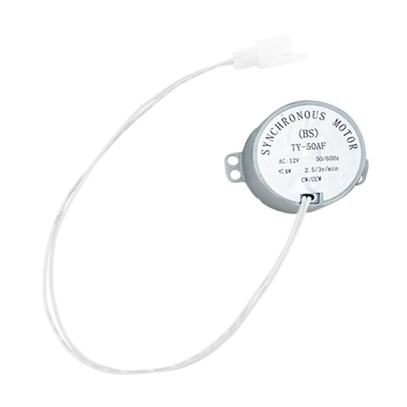 Synchronous Motor Power Cord Turntable Motor with Power Cord Accessories Electric Rotisserie Motor for Cup Turner