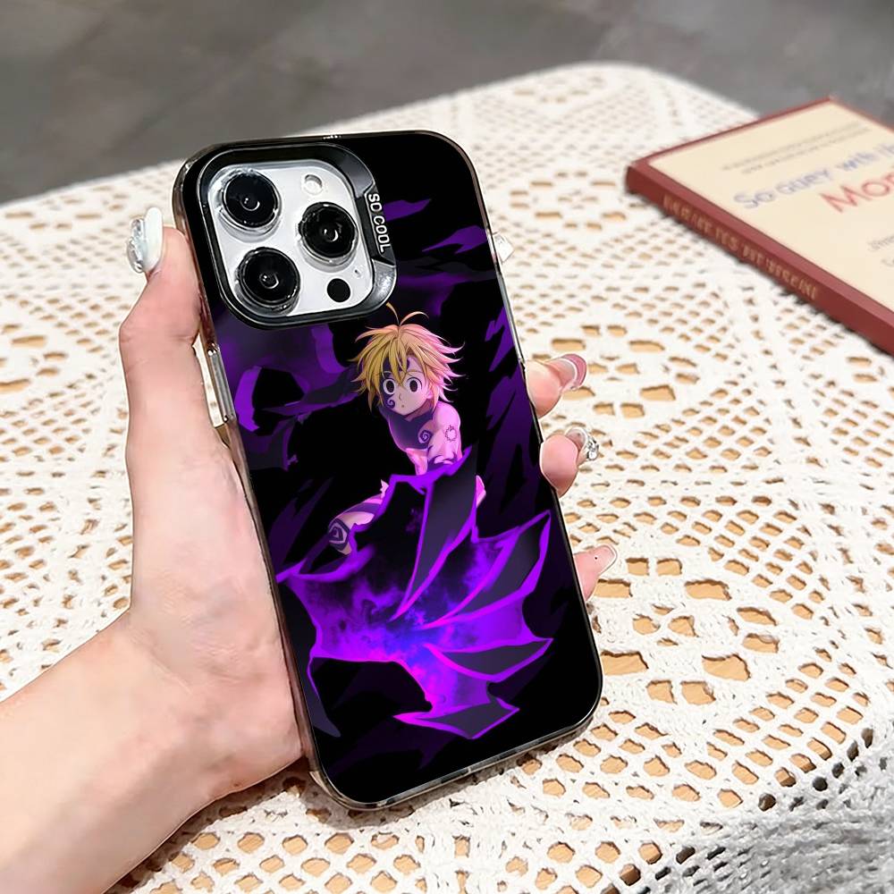 C-Cool N-Nanatsu N-NO T-Taiza  Phone Case For iPhone 17,16,15,14,13,12,11 Plus,Pro Max,XS,Colored silver phone case iPhone12