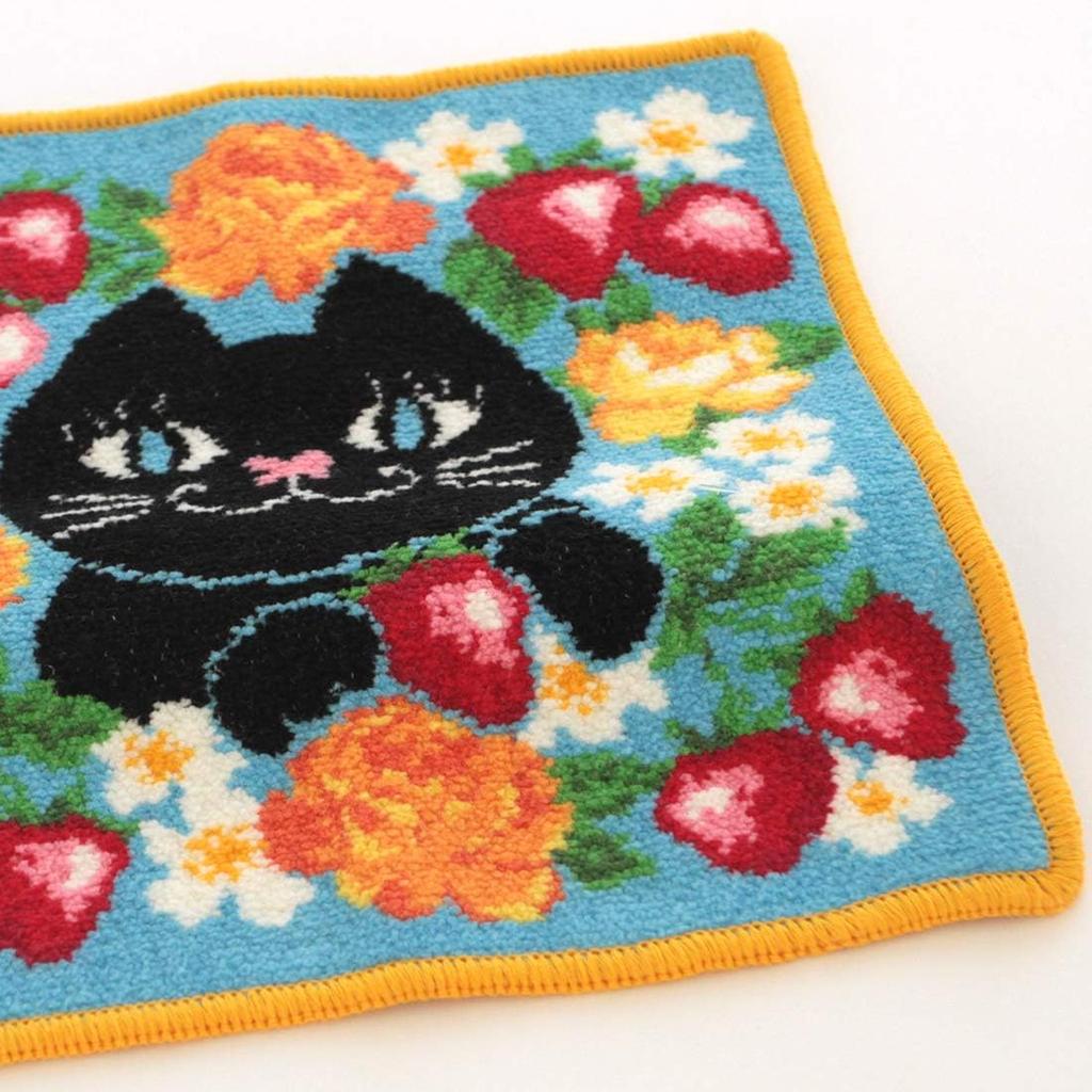 Chenille Hand Towel TITI Fruit Towel Hand Towel 23cm Anna Sui & (Blue) Women's Approx. 000478-0005-01