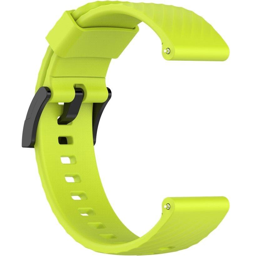 Silikonarmband für Suunto 9, Hellgrün