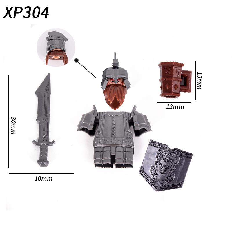 1 STÜCK LOTR Elfen Soldat Orks Armee Figuren Rüstung Wache Krieger Bogenschütze Mittelalterliche Ritter Bausteine Steine Spielzeug für Kinder Geschenke