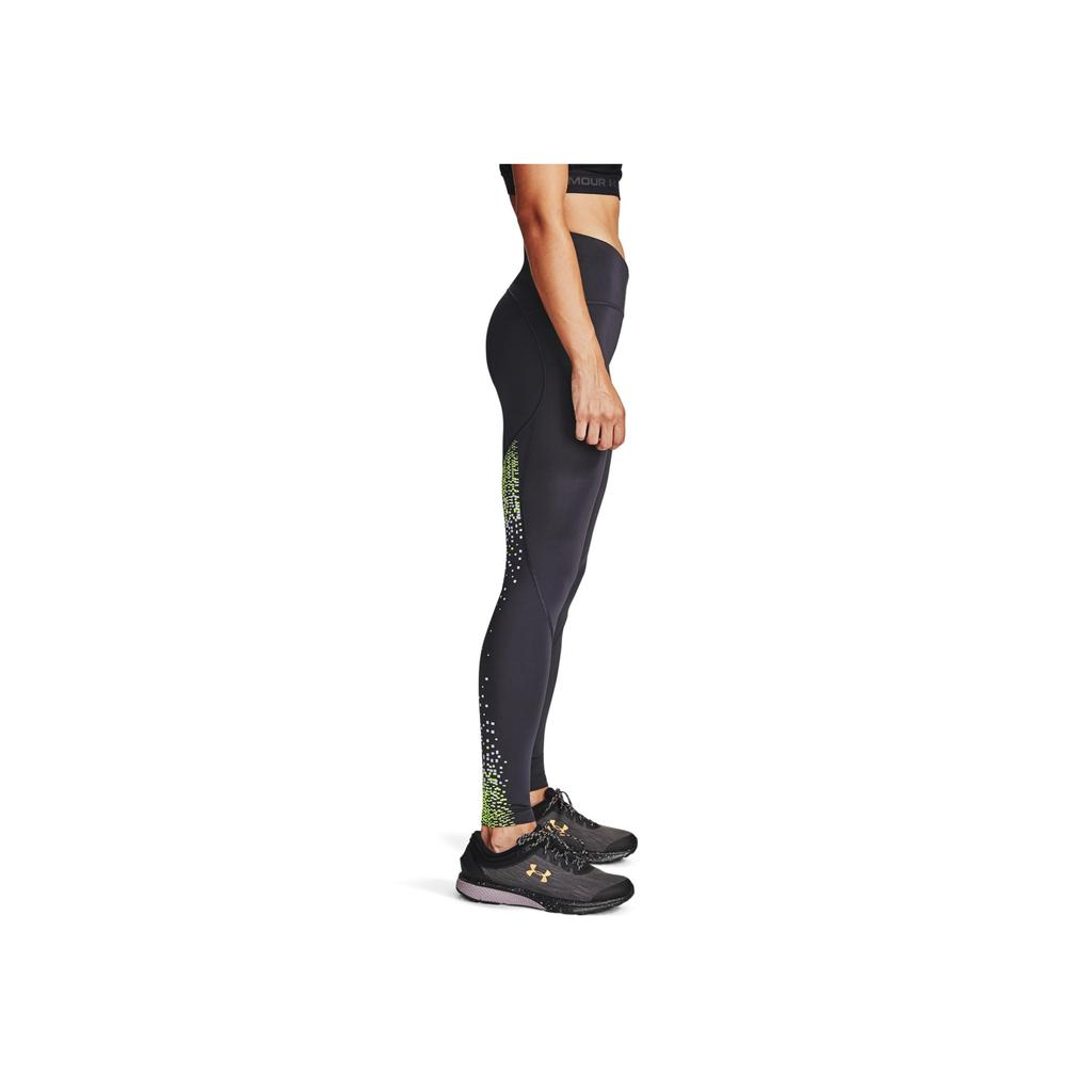 Under Armour Solid Logo Running Fitness Pants Women bottoms Black 1356182-590