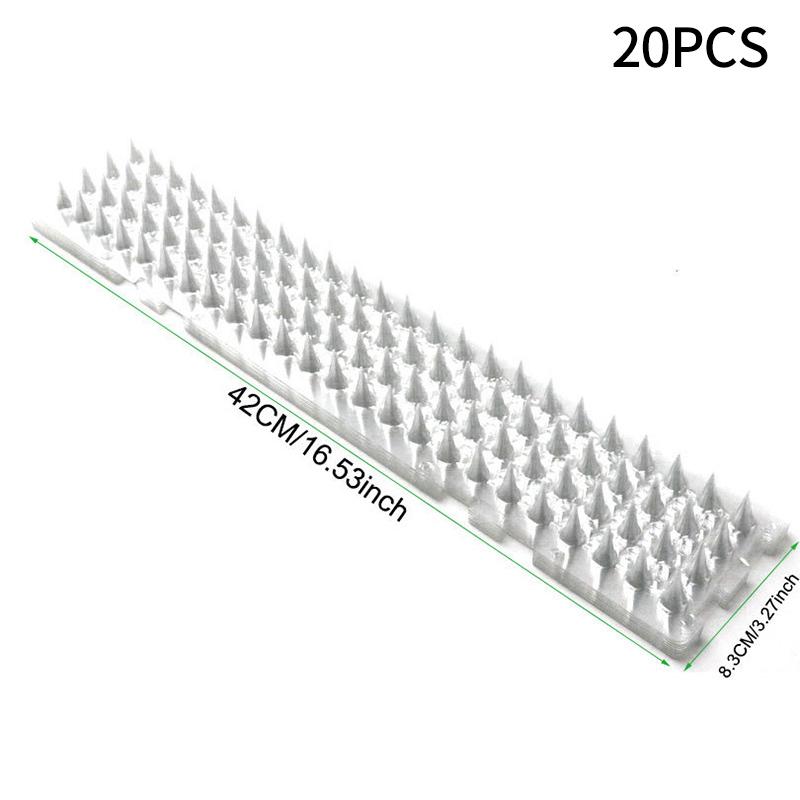 1/10/12 SZT Plastikowe Kolce Anty-Ptak Odstraszacz Kot Ptak Odstraszacz Gołąb Wiewiórka Ogrodzenie Ogrodowe Kontrola Kolce Anty-Wspinaczkowe