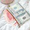 Canvas Coin Purse & Card Holder: Red Envelope & Data Cable Storage Bag - Creative Gift Idea