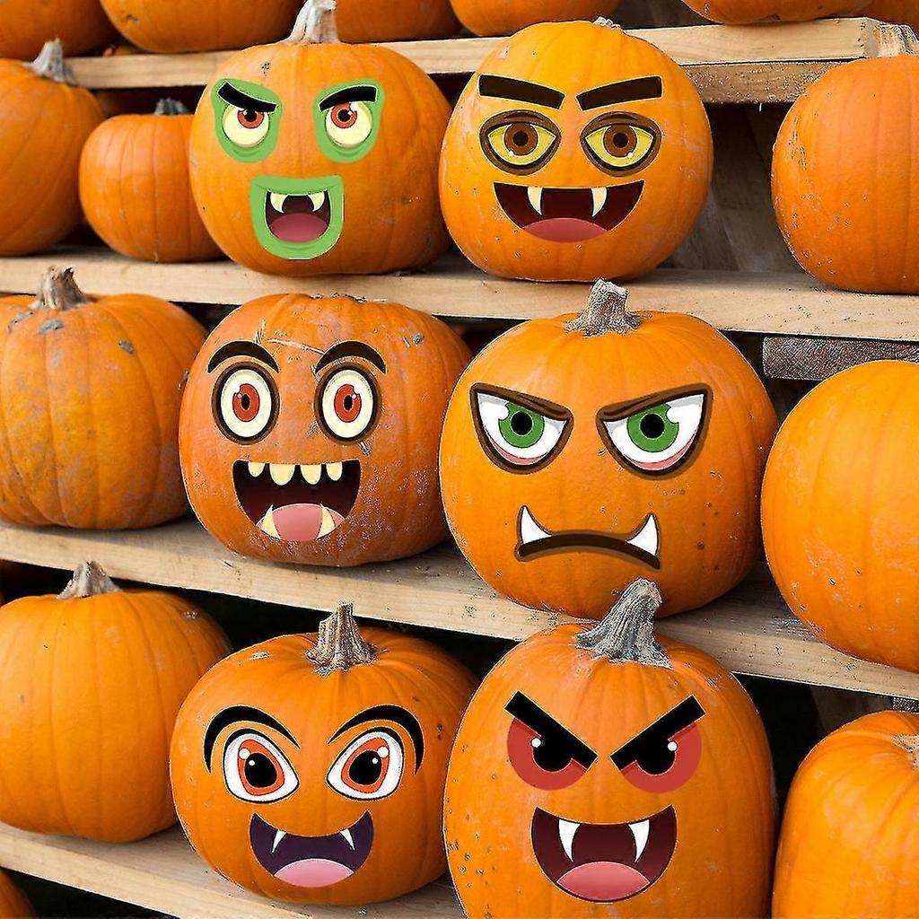 Halloween Decorative Stickers - Big Sheet Facial Stickers For Halloween Party Supplies Party Ideas For Kids