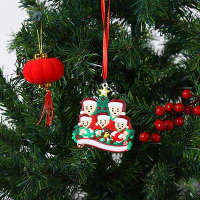 New DIY Christmas Decorations for Home, Family Figurine, Christmas Decorations for Home, New Year 2022, Christmas Tree Decoration