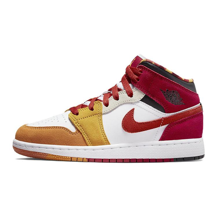 

Новые Air Jordan 1 Mid SE Picnic GS DX2460-601 37.5