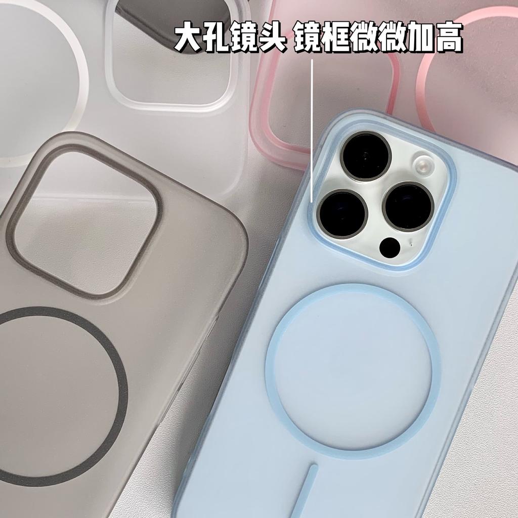 Applicable to iPhone11promax rock sand particle magnetic suction fine ring mobile phone case Apple 11/11 ultra-thin, protective case