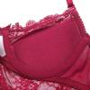 code lingerie sexy garter temptation set [Sexy 1701] Women's 4-piece set, bra, shorts, belt, stockings, (SV399-75D-Red)