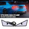 2Pcs Universal Car LED Devil Eyes Light Demon Eyes Headlight Motorcycle Turn Signal Flasher Tail Lamp Mini Auto Decoration Lights