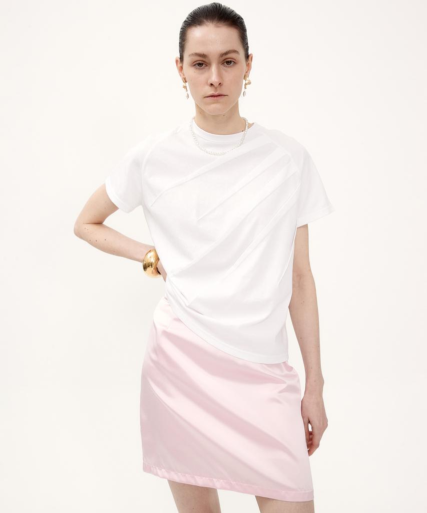 KIME Printed Mini Skirt (Pink)