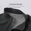 Shanshan Men's Business Casual Stand-Collar Jacket